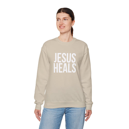 Sweatshirt Jesus heals